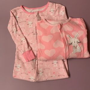 Cotton zip onesie size 2T